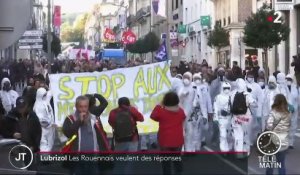 Incendie de l'usine Lubrizol à Rouen : nouvelle manifestation