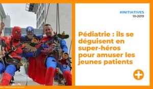 Pédiatrie : ils se déguisent en super-héros pour amuser les jeunes patients