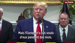 Donald Trump : « Les djihadistes vont rentrer chez eux, en Europe. »