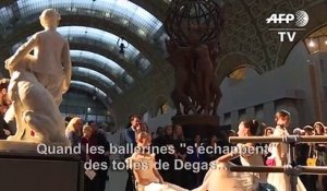 Au musée d'Orsay, les ballerines "s'échappent" des toiles de Degas