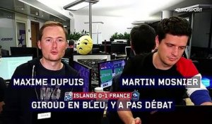 "Giroud en bleu, y a pas débat"