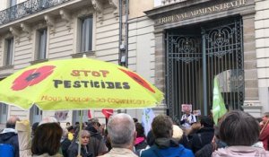 A Rennes, les anti-pesticides soutiennent le maire de Langouët