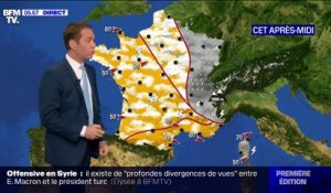 Les orages se poursuivent sur la vallée du Rhône et les Alpes alors que le calme revient dans la majorité du pays
