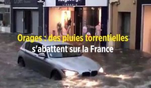Orages : des pluies torrentielles s'abattent sur la France