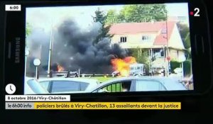 Le procès des jeunes accusés d'avoir brûlé des policiers au cocktail Molotov à Viry-Chatillon s'ouvre aujourd'hui, trois ans après cette attaque
