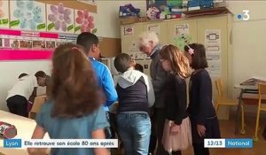 Lyon : Georgette, 80 ans, retrouve son école primaire