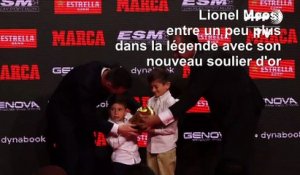 Messi entre un peu plus dans la légende avec son sixième Soulier d'or