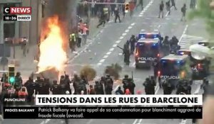 Plus d'un demi-million de personnes manifestent ce soir à Barcelone