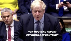 Johnson implore les députés de voter le Brexit pour éviter un report "destructeur"