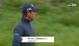 Colsaerts rate un putt qui semblait facile