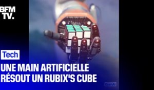 Une main robotique parvient à résoudre le casse-tête du Rubik's Cube