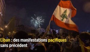 Liban : des manifestations pacifiques sans précédent