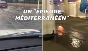Marseille face à de violents orages et des inondations