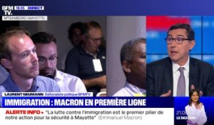 Emmanuel Macron à Mayotte: " Ne pas confondre asile et migration" (2/2) - 22/10