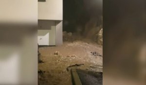 Les images des orages et des inondations qui ont frappé cette nuit les Pyrénées-Orientales
