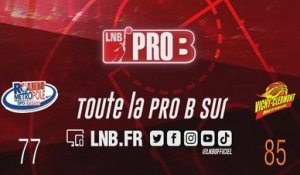 Leaders Cup PRO B : Rouen vs Vichy-Clermont (1/4 aller)