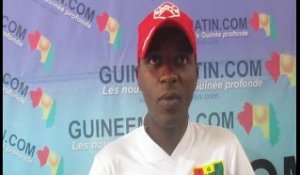 Abdoulaye Oumou Sow, coordinateur de la Communication du FNDC, après sa libération