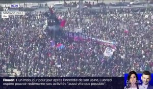 Plus d'un million de personnes ont manifesté à Santiago au Chili contre les inégalités sociales