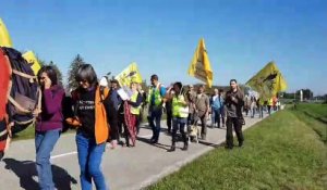 Saint-Julien-en-Genevois : des manifestants s'opposent au projet d'éco parc