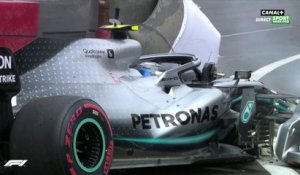 La pole pour Verstappen après ce crash de Bottas - Grand Prix du Mexique