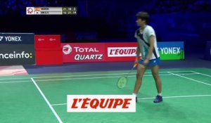 An Se Young surprend Carolina Marin - Badminton - Int. de France