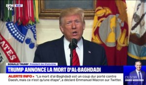 Donald Trump annonce la mort du chef de Daesh (1/2) - 27/10