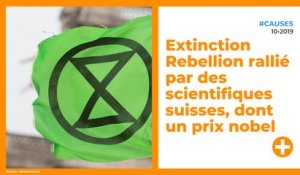 Extinction Rebellion rallié par des scientifiques suisses, dont un prix nobel