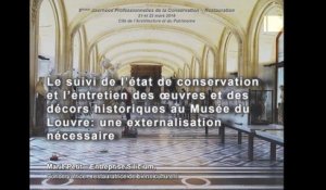 Le suivi de l’état de conservation et l’entretien des œuvres et des décors historiques au musée du Louvre _ une externalisation néce