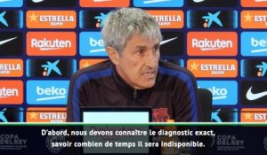 Barça - Setién : "J'avais placé beaucoup d'espoir en Dembélé"