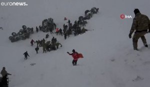 Double avalanche meurtrière en Turquie