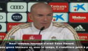 Real Madrid - Zidane "tirera le meilleur" d'Eden Hazard