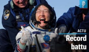 Christina Koch a passé 328 jours consécutifs dans l'espace, un record pour une astronaute
