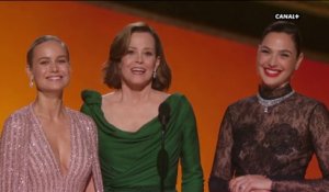 Brie Larson, Sigourney Weaver, Gal Gadot: "Toutes les femmes sont des super-héroïnes" - Oscars 2020