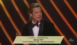 Brad Pitt Slams GOP, Senate at Oscars