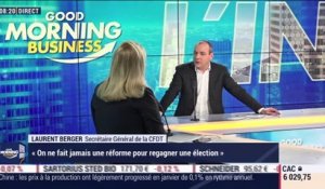 Laurent Berger (CFDT): "On ne fait jamais une réforme pour gagner une élection" - 10/02