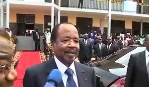 PAUL BIYA invite les  camerounais à voter "contrairement aux appels au boycott des petits partis politiques"