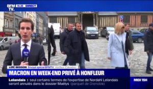 Emmanuel Macron est à Honfleur où il s'apprête à passer un week-end privé