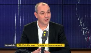 PSA-Fiat-Chrysler : "On demande qu'un expert économique soit nommé auprès des représentants du personnel dans la phase de réflexion" (Laurent Berger)