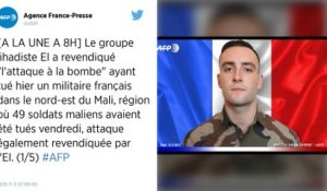 Un militaire français tué par un engin explosif au Mali, le groupe État islamique revendique l'attaque