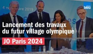 JO-2024 : Édouard Philippe lance les travaux du futur village olympique en Seine-Saint-Denis
