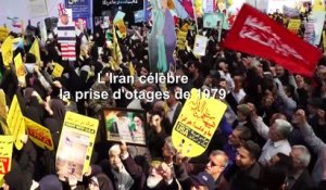 Manifestations en Iran pour célébrer la prise d'otages de 1979