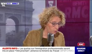 Muriel Pénicaud: "J'ai été harcelée une fois au travail, je ne connais pas beaucoup de femmes à qui ce n'est jamais arrivé"