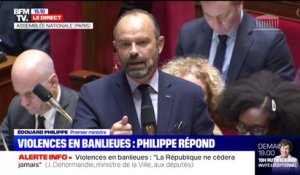 Édouard Philippe: "Les actes commis" à Chanteloup-les-Vignes "sont effectivement des actes criminels"