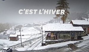 Les premiers flocons de neige sont arrivés en France