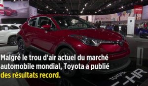 Toyota bat des records dans un marché automobile mondial atone