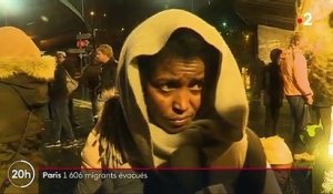 Paris : plus de 1 600 migrants évacués par les forces de l'ordre