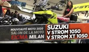 SUZUKI V Strom et V Strom XT 1050 - Nouveautés moto 2020 - EIMCA 2020