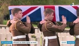 Première Guerre mondiale : un soldat inhumé 102 ans après sa mort