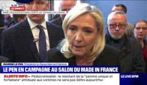 Réforme des retraites: Marine Le Pen soutient "sans aucune réserve" tous ceux qui vont manifester le 5 décembre