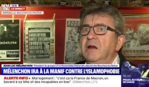 Jean-Luc Mélenchon affirme qu'il participera à la marche contre l'islamophobie